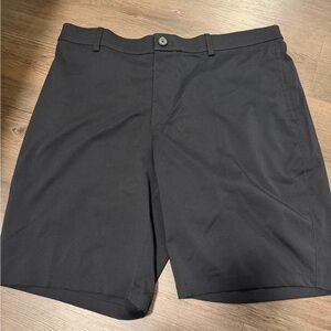 Nike Men's Black Flat Front Shorts